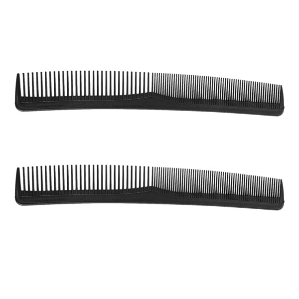 2X New Women Men Home Salon Cutting Hair Tooth Comb Barber Hairdressing Pocket