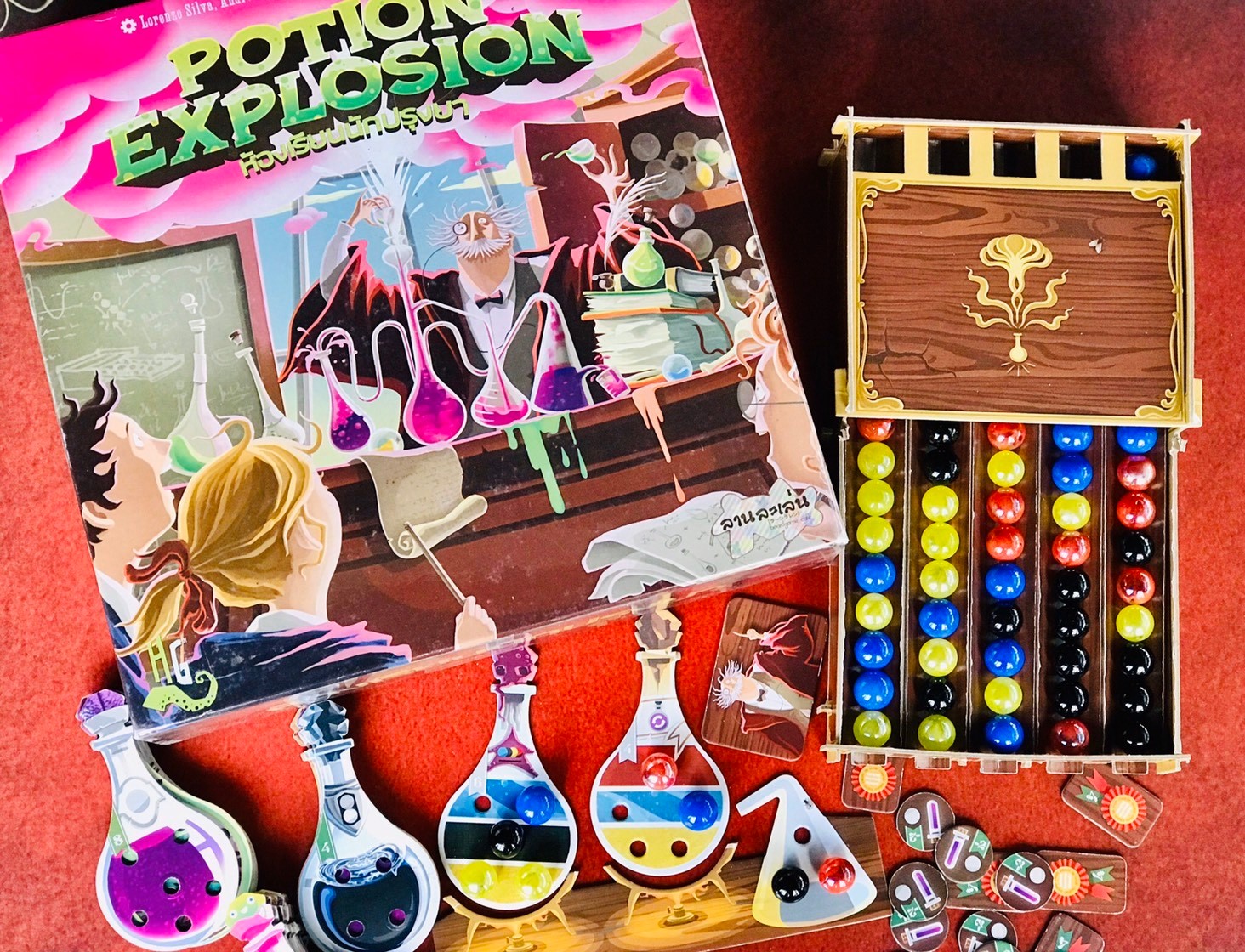 ห้องเรียนนักปรุงยา Potion Explosion 2nd Edition (Thai version) board game บอร์ดเกม boardgame