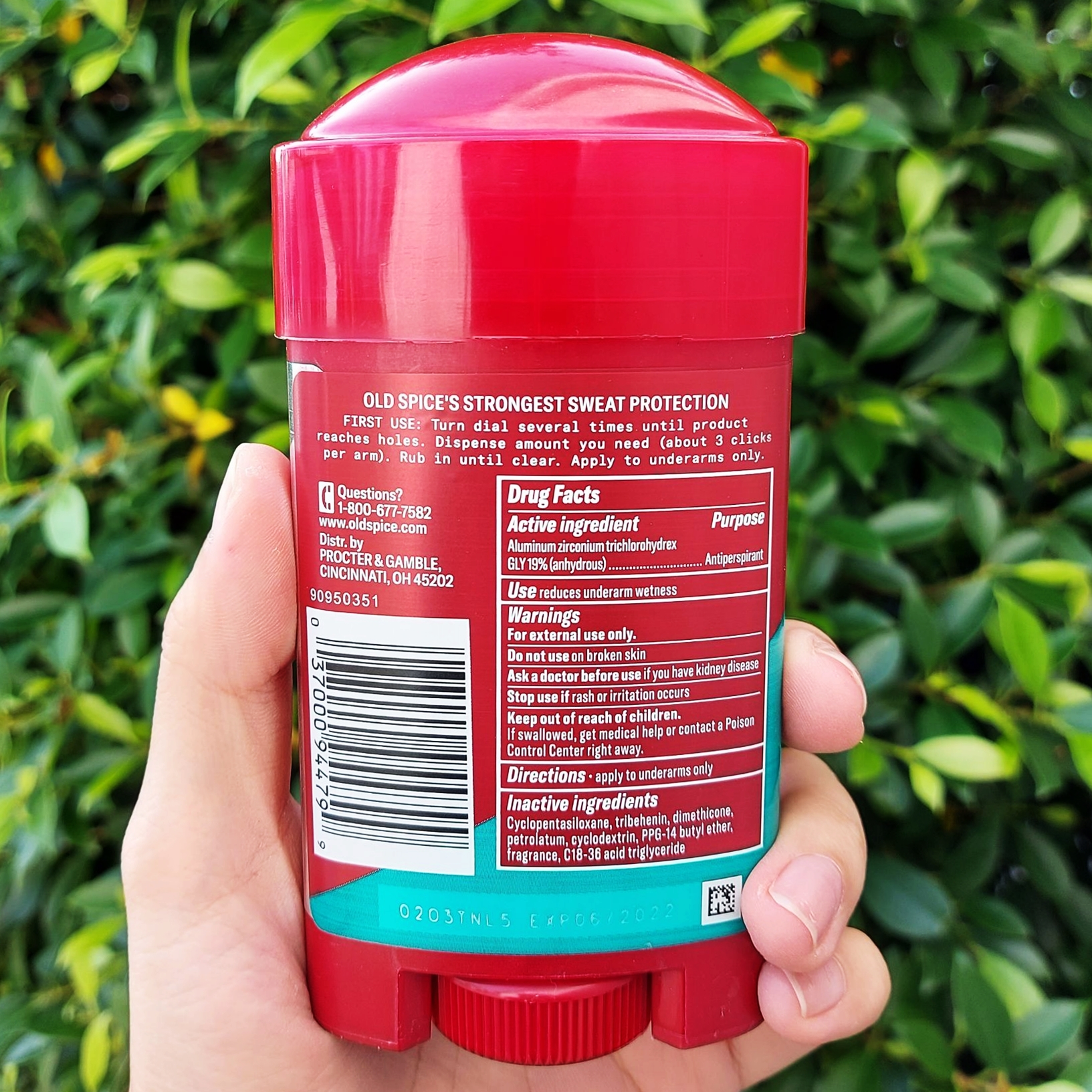 โอลด์ สไปซ์ ระงับเหงื่อ ระงับกลิ่นกาย Antiperspirant Deodorant Hardest