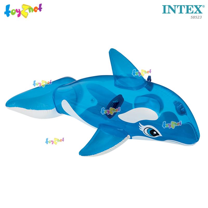 Intex ส่งฟรี แพปลาวาฬน้อย สีฟ้าใส 1.63x0.76 ม. รุ่น 58523