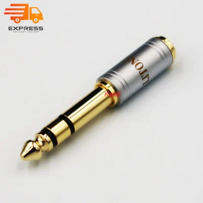 Kaidi Liton usa Gold Plated Jack 6.35 mm Male to 3.5 mm Connector Female Stereo Audio Adapter