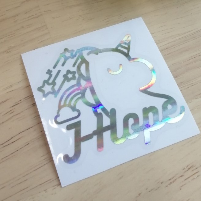ร้านไทย ส่งฟรี BTS: Hologram Sticker ติดแท่งไฟJ-HOPEมีเก็บเงินปลายทาง