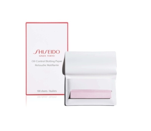Siseido Oil Control Blotting Paper Retouche Matifiante #100แผ่น กระดาษซับหน้ามัน  กระดาษซับมันขนาดพกพาช่วยให้ผิวสดชื่นและดูดซับความมัน ด้วยผงแป้งดูดซับความมัน