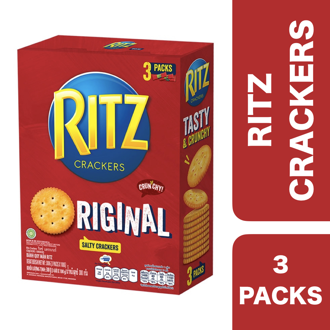 Ritz Cracker 300g ++ ริทซ์ แครกเกอร์ 300 กรัม Lazada.co.th