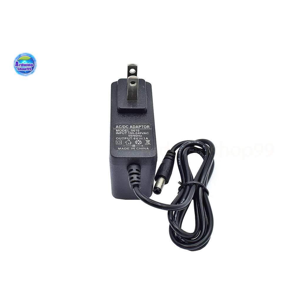 ♂dc 6v Power Adapter Ac100 240v Output Dc 6v 1a Us Plug♖ Labood Thaipick 8970