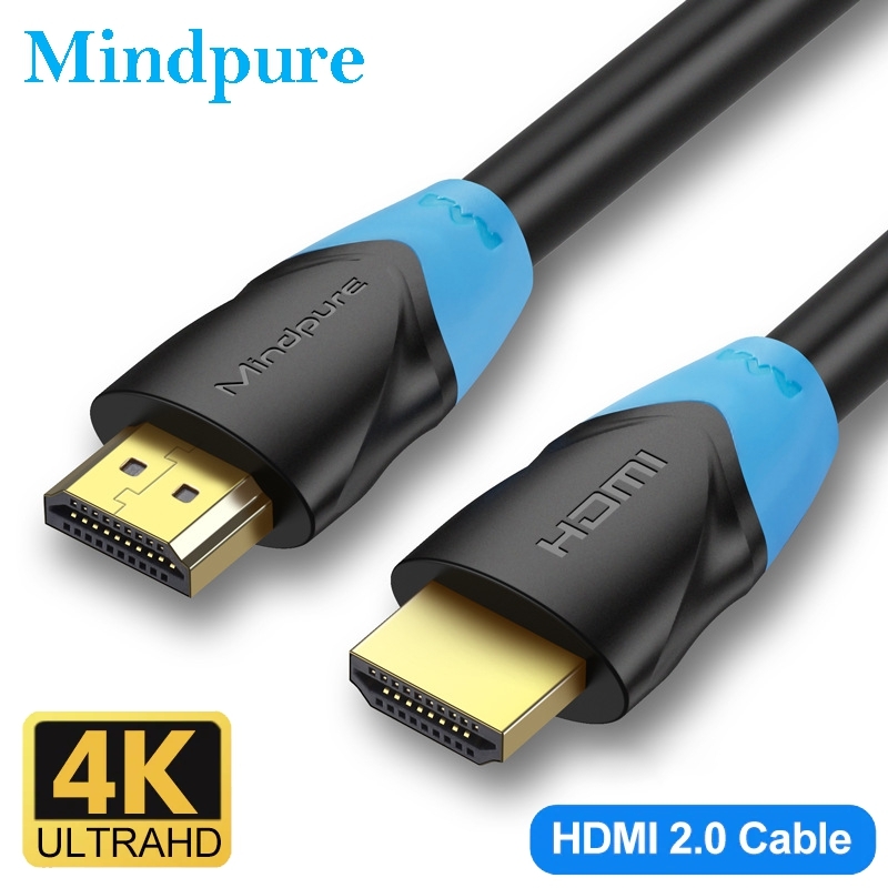 สาย HDMI 4K Mindpure สายเคเบิ้ล Mindpure HDMI Cable 4K HDMI 2.0 สำหรับ TV IPTV LCD xbox 360 PS3 PS4