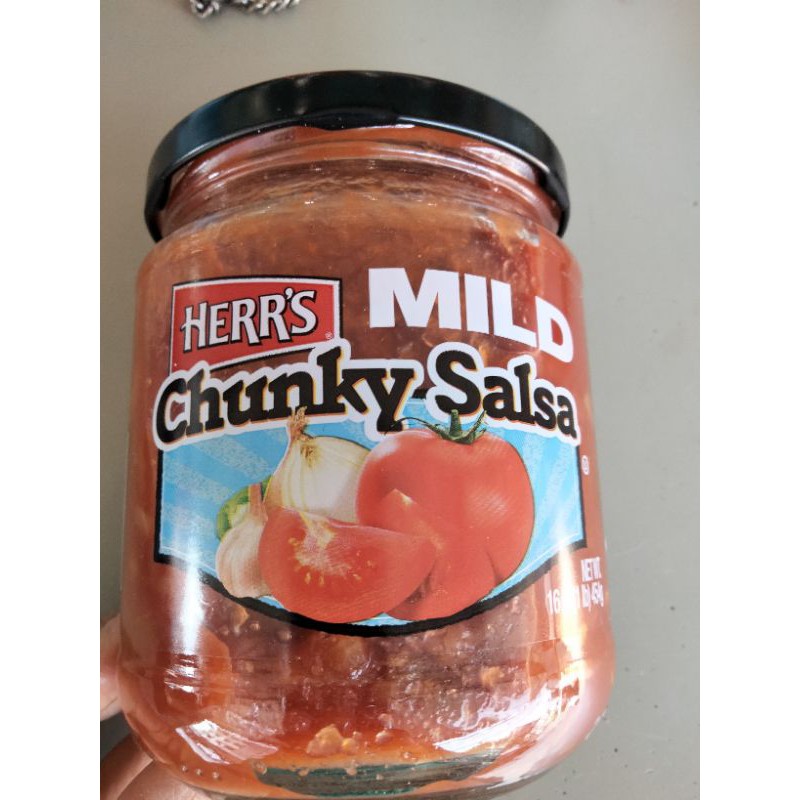 🔹 🎯 Herr's Mild Salsa Dip Sauce ซอส ซัลชา 454g ราคาถูกใจ Lazada.co.th