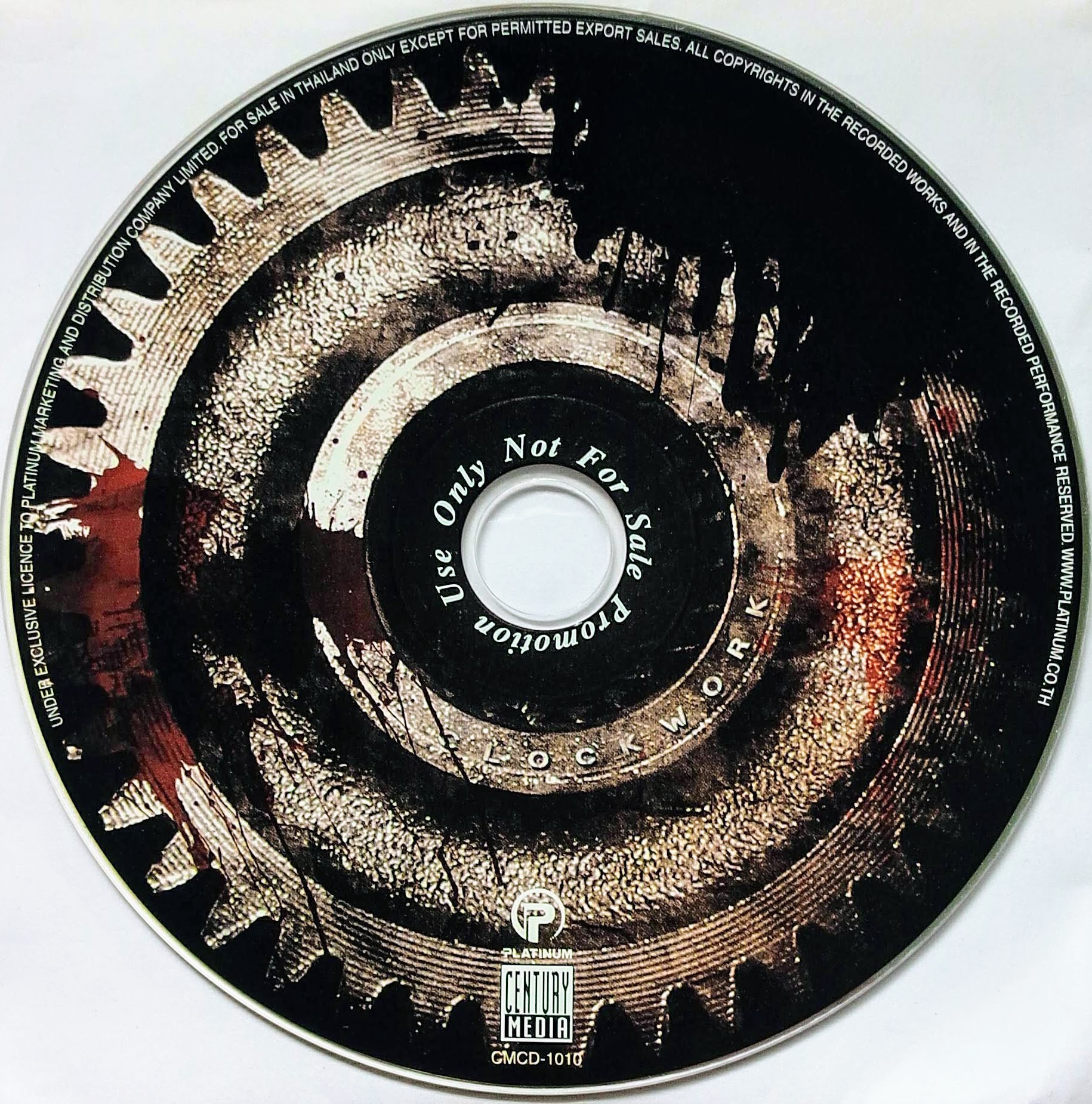 CD (Promotion) Angelus Apatrida - Clockwork (CD Only)