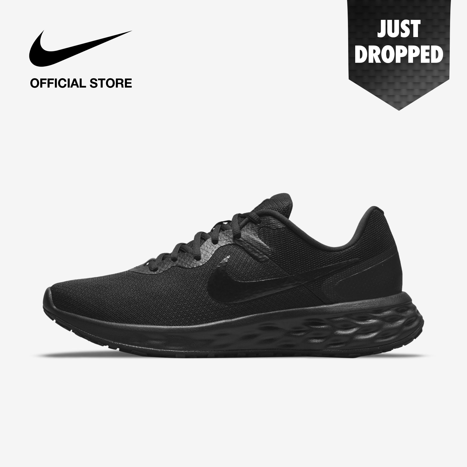 Nike Men's Revolution 6 Next Nature Road Running Shoes - Black รองเท้าวิ่งโร้ดรันนิ่งผู้ชาย Nike Revolution 6 Next Nature - สีดำ