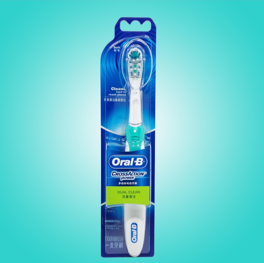 ของแท้ ถูกที่สุด???? แปรงสีฟันไฟฟ้า OralB Cross action power Dual