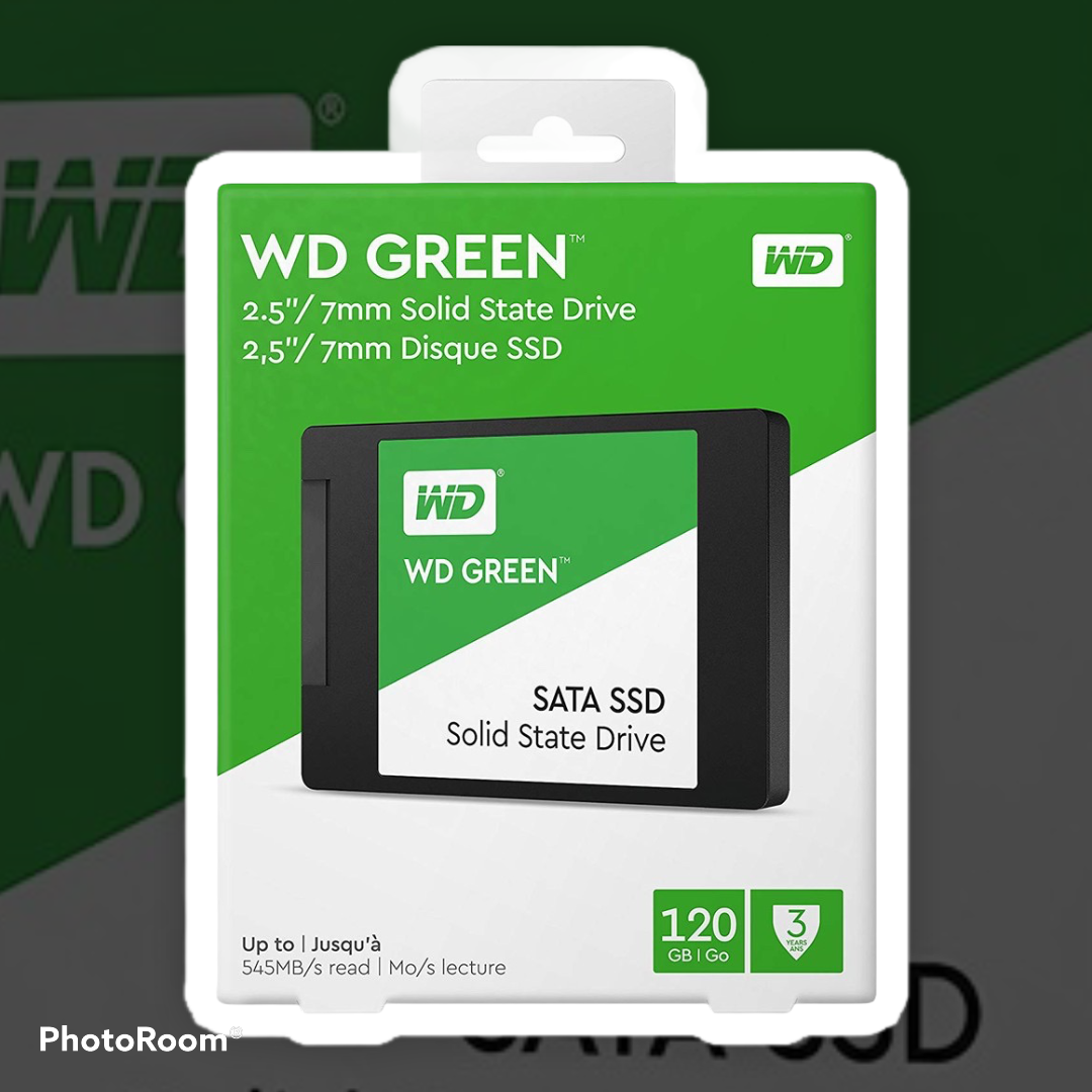 120GB,240GB,480GB SSD (เอสเอสดี) WD GREEN SATA III 6Gb/s Warranty 3 - Y