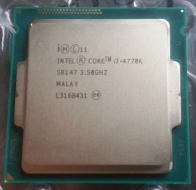 INTEL i7 4770K ราคาสุดคุ้ม ซีพียู CPU 1150 Intel Core i7-4770K พร้อมส่ง ส่งเร็ว ฟรี ซิริโครน มีประกันไทย
