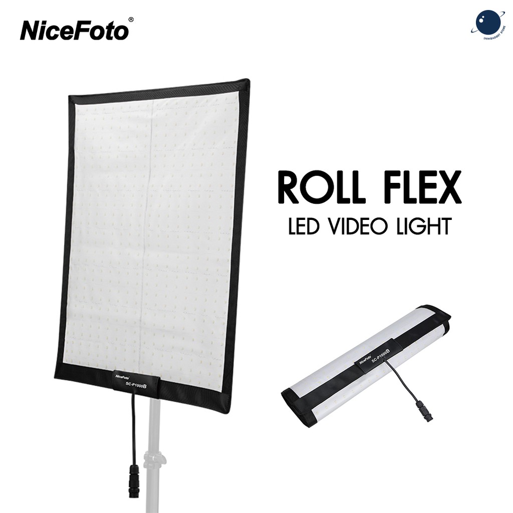 ลดราคา NiceFoto Roll Flex LED Video Light CRI96 ประกันศูนย์ไทย #ค้นหาเพิ่มเติม ไฟและอุปกรณ์สตูดิโอ การ์มิน ฟีนิกซ์ 5 พลัส Nanlite Forza แอคชั่นแคมพลัง