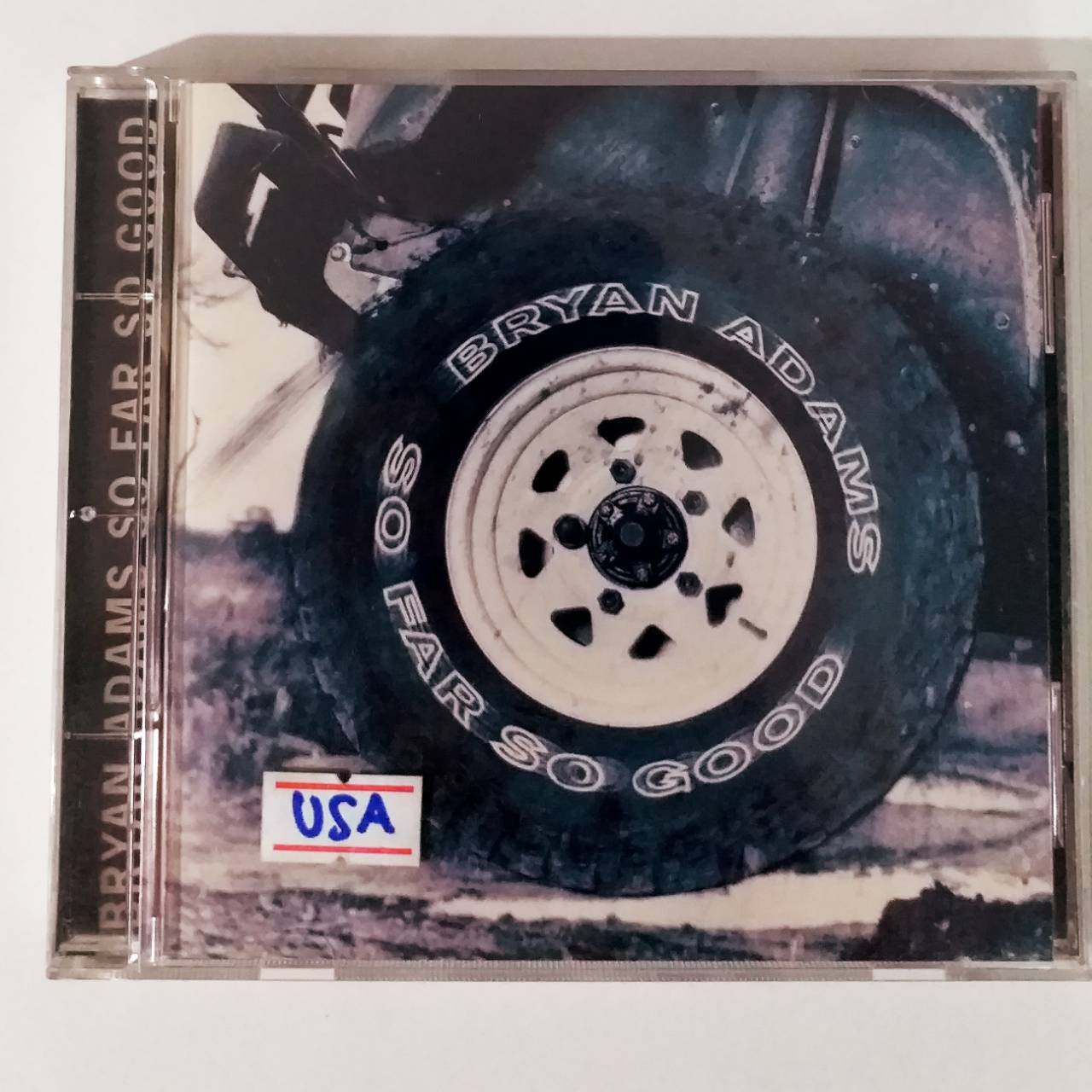 CD SO FAR SA GOOD BY BRYAN ADAMS MADE IN USA