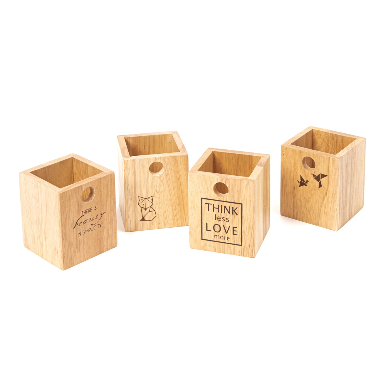 The Wood's Tale กล่องไม้ กล่องใส่เครื่องเขียน STATIONERY BOX จากไม้ธรรมชาติ มีให้เลือกหลายลาย