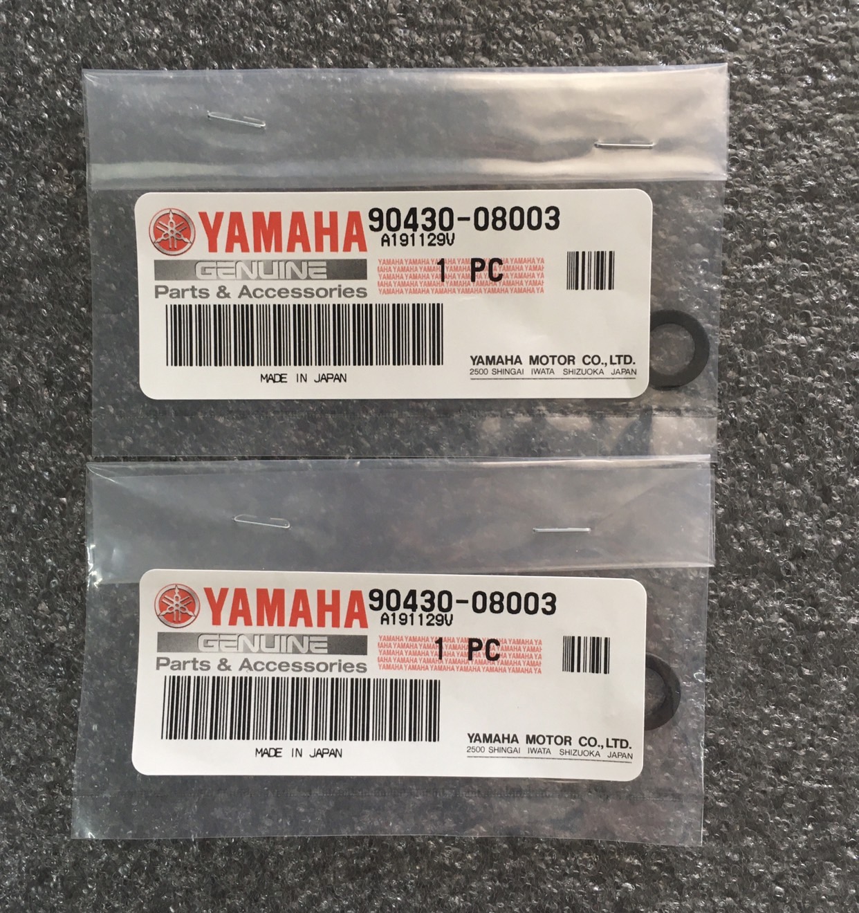 ปะเก็นน็อตน้ำมันเกียร์ / สำหรับเกียร์ เครื่องยนต์เรือ YAMAHA ได้สินค้า