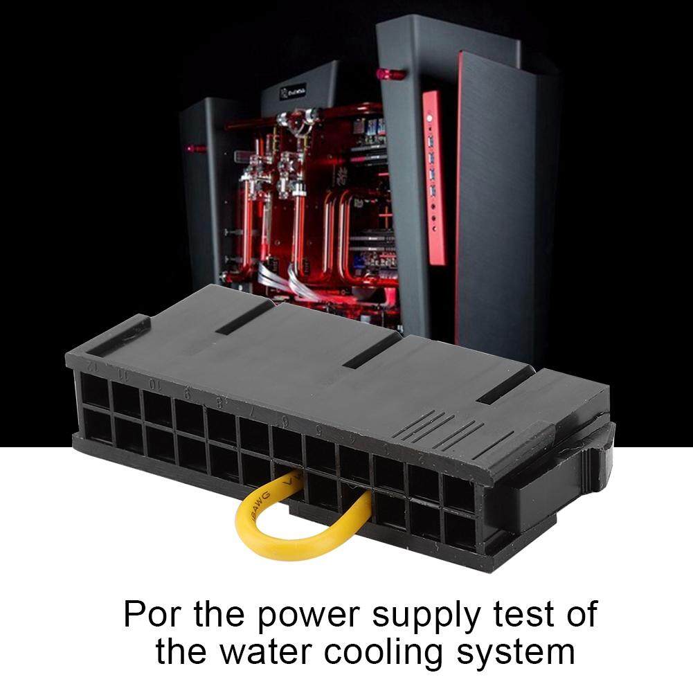 24Pin ATX Power Supply Starter โมดูลพลังงาน 20 + 4 Pin PSU Reboot Connecter สำหรับ BTC Miner Machine