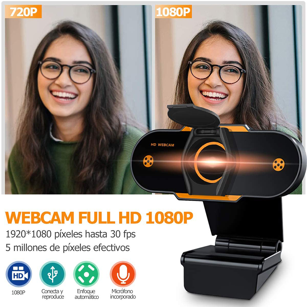 Webcam 1080P web camera with microphone Web USB Camera Full HD 1080P ...