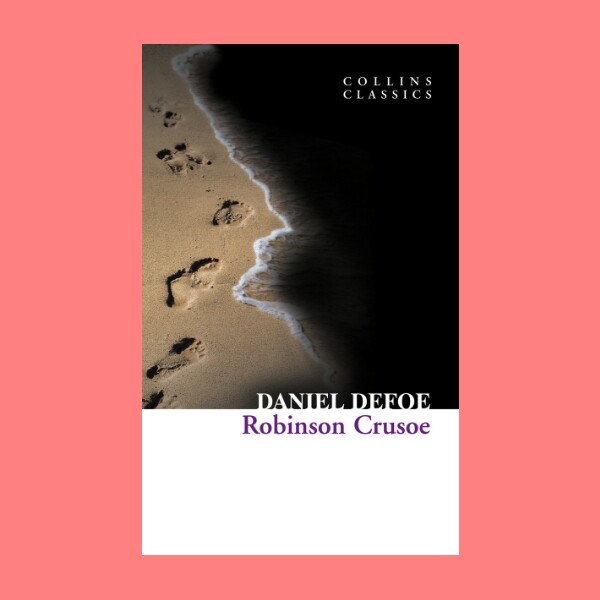 หนังสือนิยายภาษาอังกฤษ Robinson Crusoe ชื่อผู้เขียน Daniel Defoe