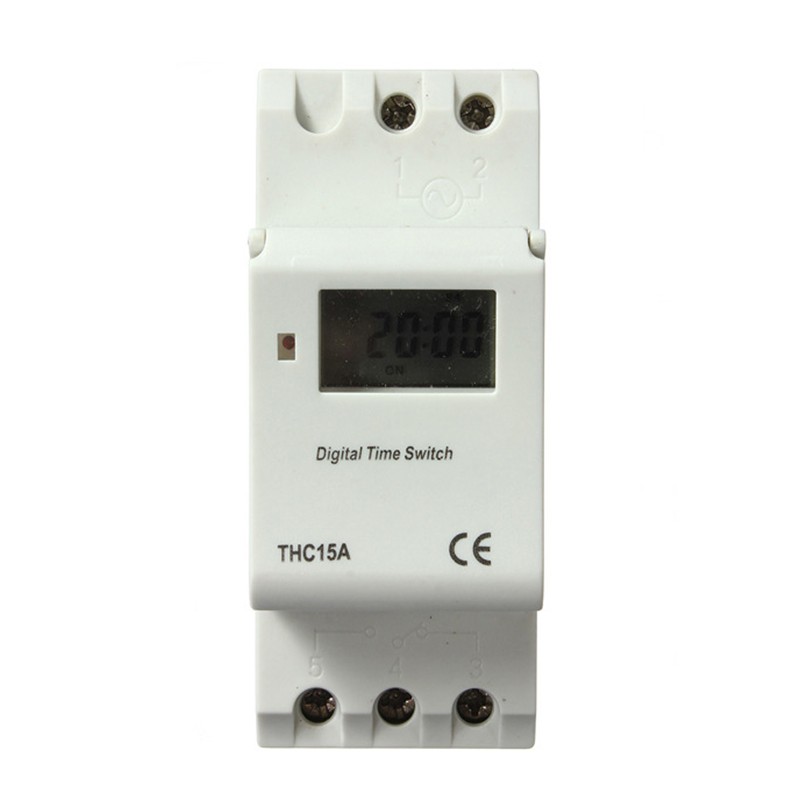 Alithai Timer Switch THC15A เครื่องตั้งเวลาดิจิตอล 16 โปรแกรมมีให้เลือกตามการใช้งาน 220V