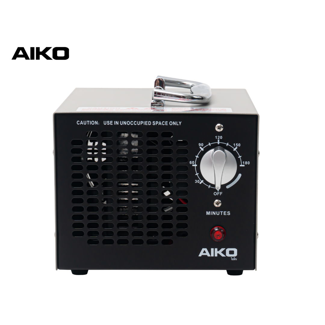 AIKO #HE-150R เครื่องผลิตโอโซนฆ่าเชื้อโรคในอากาศ ปล่อยโอโซน 4000 มิลลิกรัม/ชั่วโมง ***รับประกัน 1 ปี