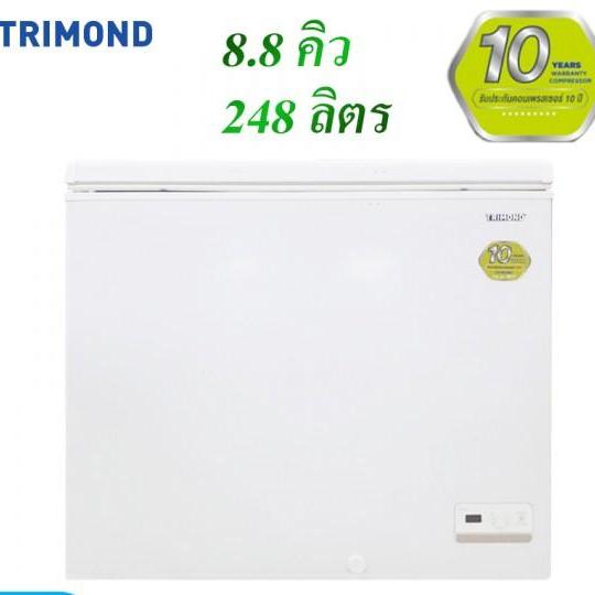 TRIMOND ตู้แช่ 8.8 คิว 248 ลิตร รุ่น TCF-925C TRIMOND ตู้แช่ 8.8 คิว 248 ลิตร รุ่น TCF-925C