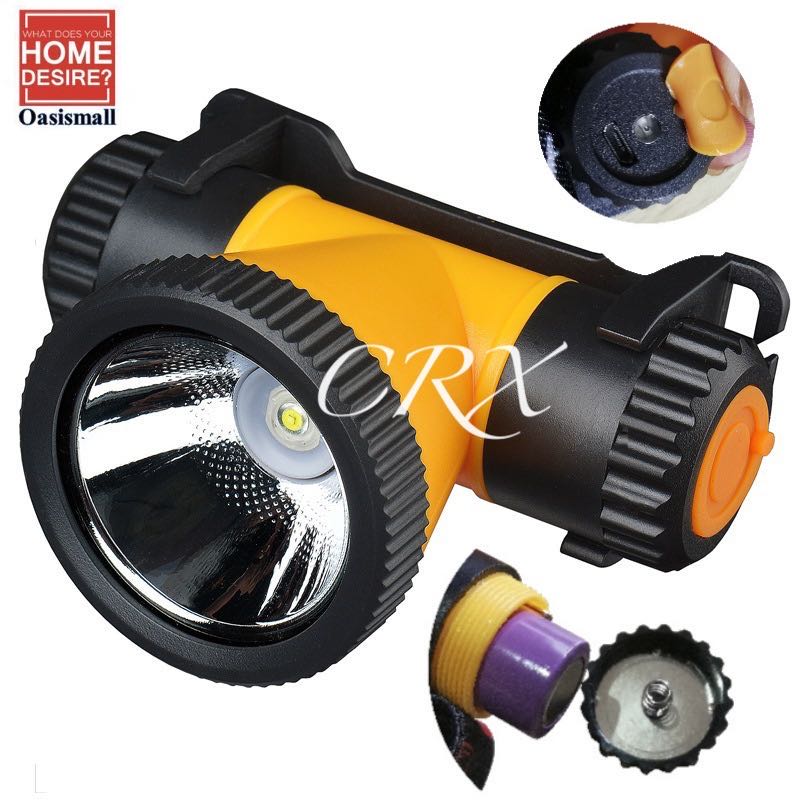 RXC ไฟฉายคาดหัว Outdoor ไฟฉายชาร์จไฟ USB Rechargeable Headlight / L-17