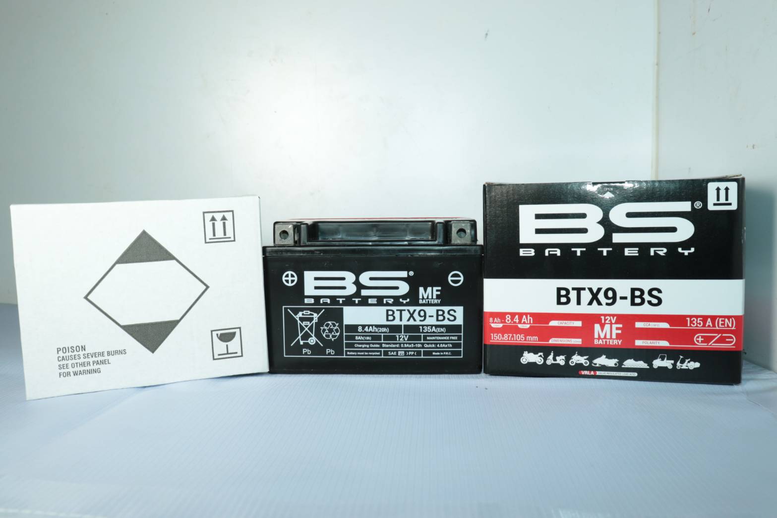 แบตเตอรี่ Bs Battery Btx9 Bs Mf Pjmotopart Thaipick 7646