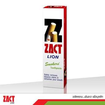 ยาสีฟัน ZACT Lionสีแดงขนาด160 กรัม
