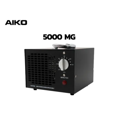 AIKO #HE-151HB 5000 มิลลิกรัม เครื่องผลิตโอโซนฆ่าเชื้อโรคในอากาศ คลอบคลุมพื้นที่ 120 ตรม. ***รับประกัน 1 ปี