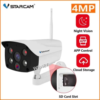 CS52Q 4MP-2021-Vstarcam Outdoor Wifi IP Cam Ultra HD full-color Outdoor Camera Video Surveillance Security Camera Night
