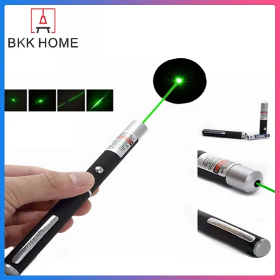 BKK เลเซอร์เขียว Green Laser Pointer 500 mW ปากกาเลเซอร์ เลเซอร์แรงสูง เลเซอร์ สีเขียว เลเซอร์ระยะไกล 3 km