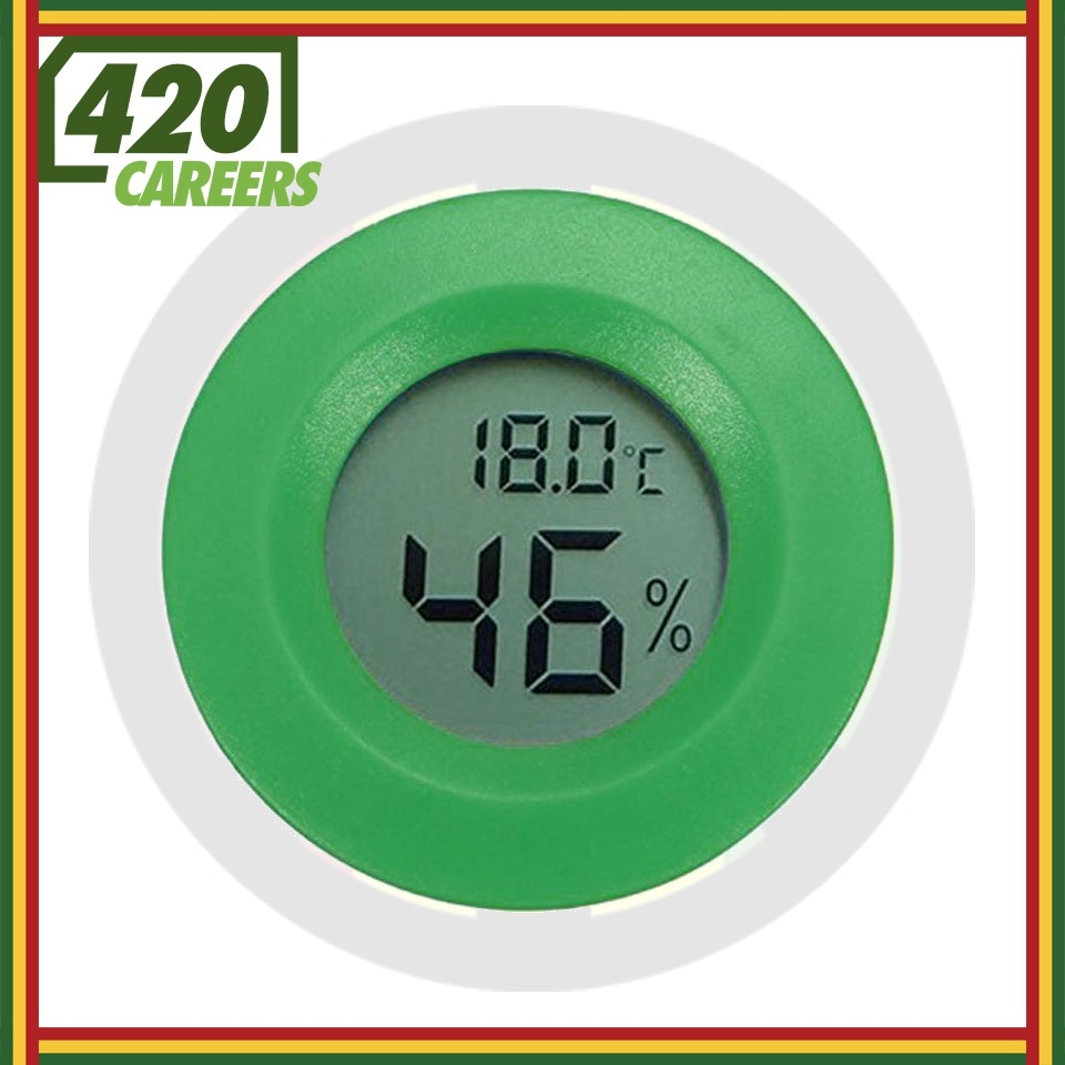 (ของอยู่ไทย ส่งเร็ว) Mini Digital LCD Temperature Humidity Meter Thermometer Hygrometer Indoor ดิจิตอลในร่มเครื่องวัดอุณหภูมิรอบแบบวงรอบเครื่องมือวัดความชื้นอุณหภูมิจอแสดงผล LCD