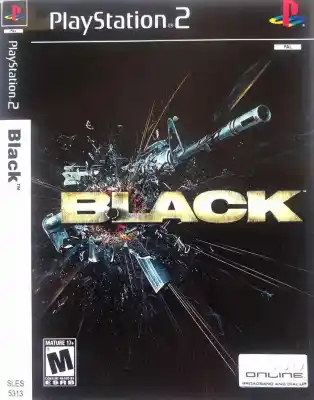 แผ่นเกมส์ PS2 Black
