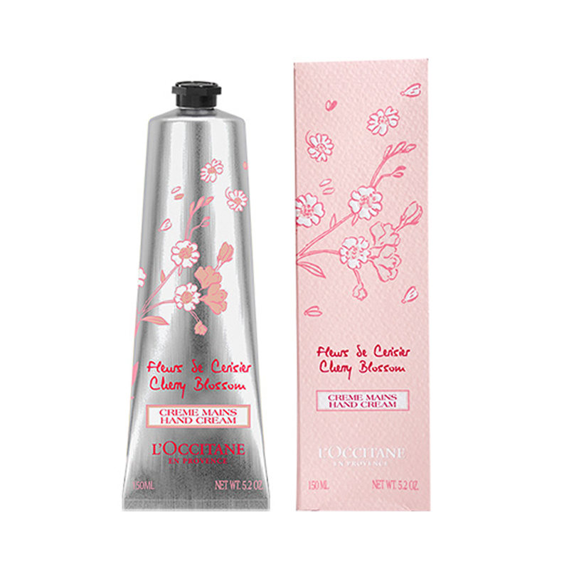 L'OCCITANE Hand Cream cherry blossom 150 ml. Lazada.co.th