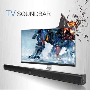 ลำโพงบลูทูธซาวด์บาร์ SOUNDBAR 2 in 1 ตั้งได้ แยกได้ รีโมทปรับ EQ ได้ มีวิทยุ ระบบเสียงเซอร์ราวด์มากๆ รับประกันของแท้