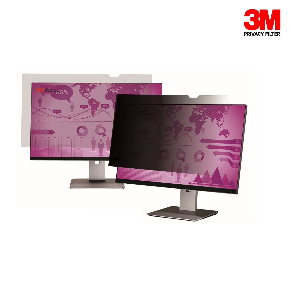 3M™ Privacy Filter for 20.0 in Widescreen Monitor