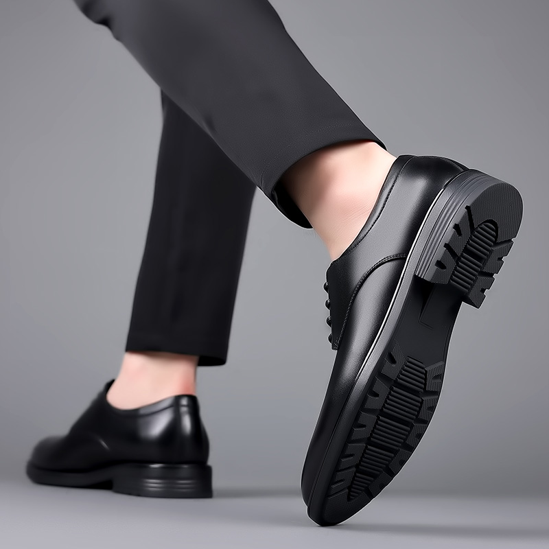 Giày Tây Da Nam Clarks_ - Becken Lace