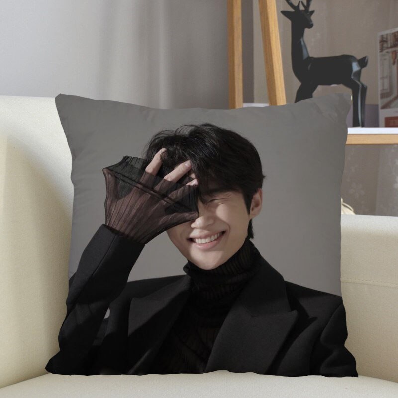 Byeon Woo Seok Cushion Pillow Tent,Office,Home Cotton Linen Zippered  Pillowcase Family Home Accessories Customizable One Side - AliExpress