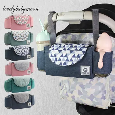 Fashion Baby Stroller Organizer Cup Holder Stroller Bag Baby Car Bag Trolley Capacity Travel Accessories Nappy Mummy Diaper Bag