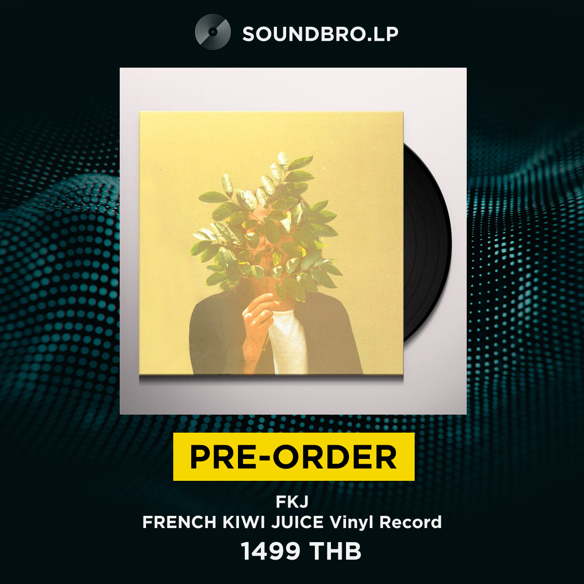 [Pre-Order 14-35 วัน] แผ่นเสียง FKJ : French Kiwi Juice Vinyl LP