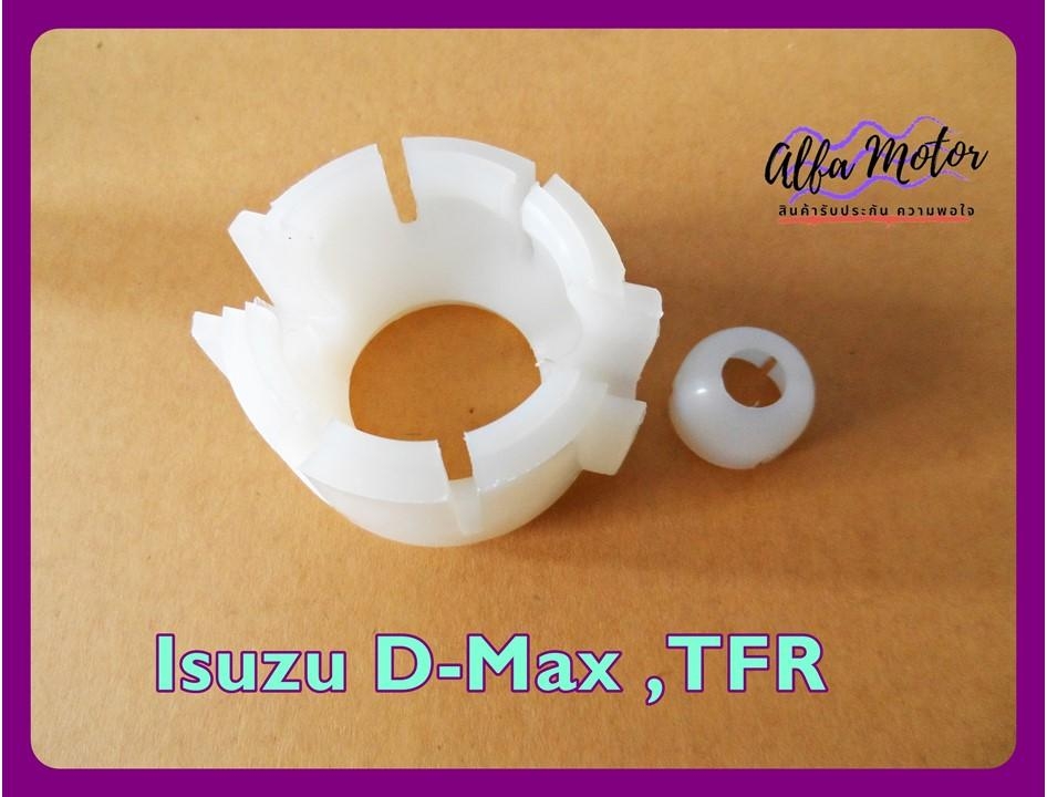 ISUZU DMAX TFR year 1997 GEAR LEVER BUSHING SET PAIR "WHITE" บูชคัน