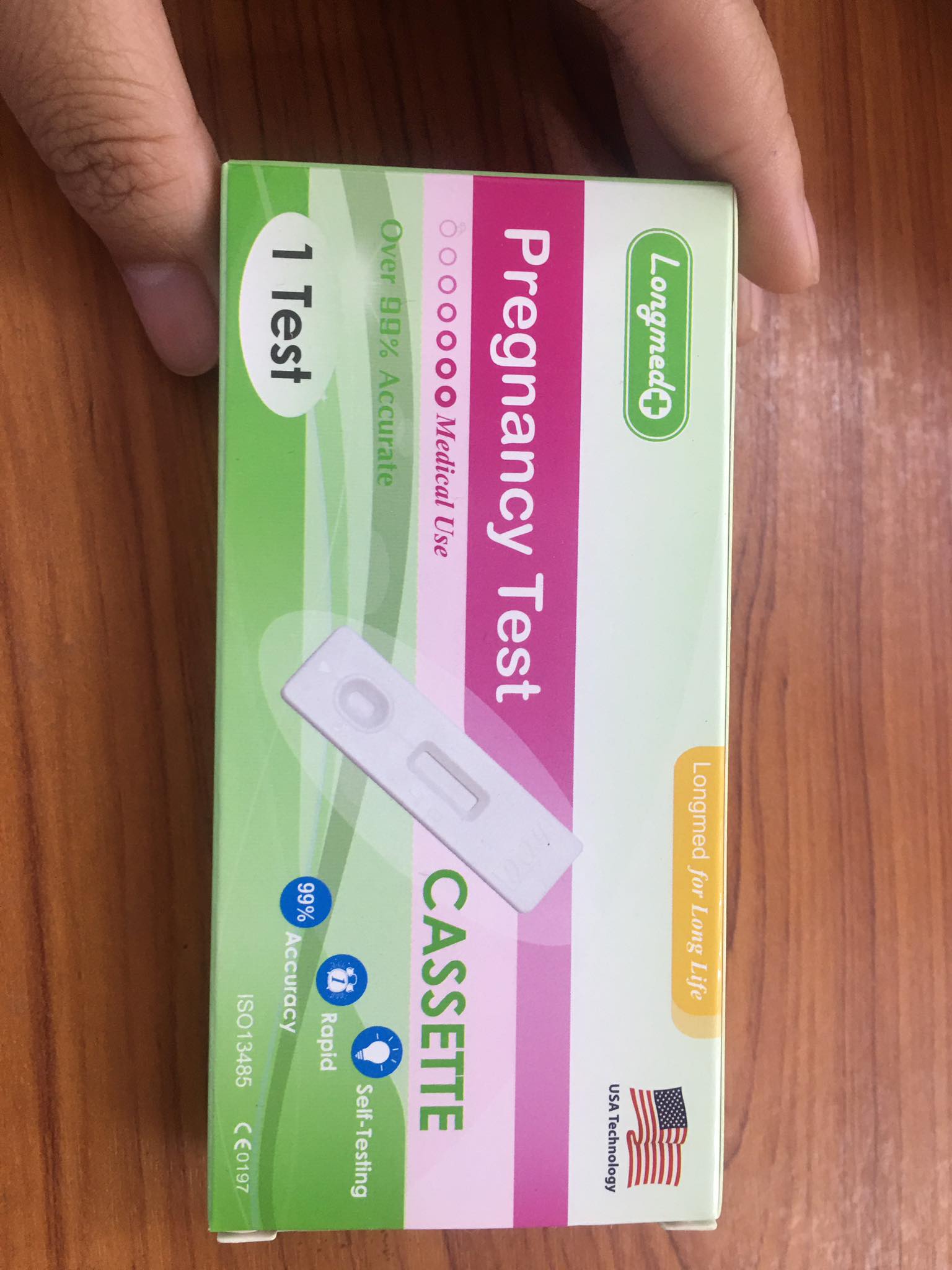 ชุดตรวจตั้งครรภ์ ที่ตรวจครรภ์ Pregnancy Test แม่นยำ 99.99% ที่ตรวจครรภ์ แบบหยด