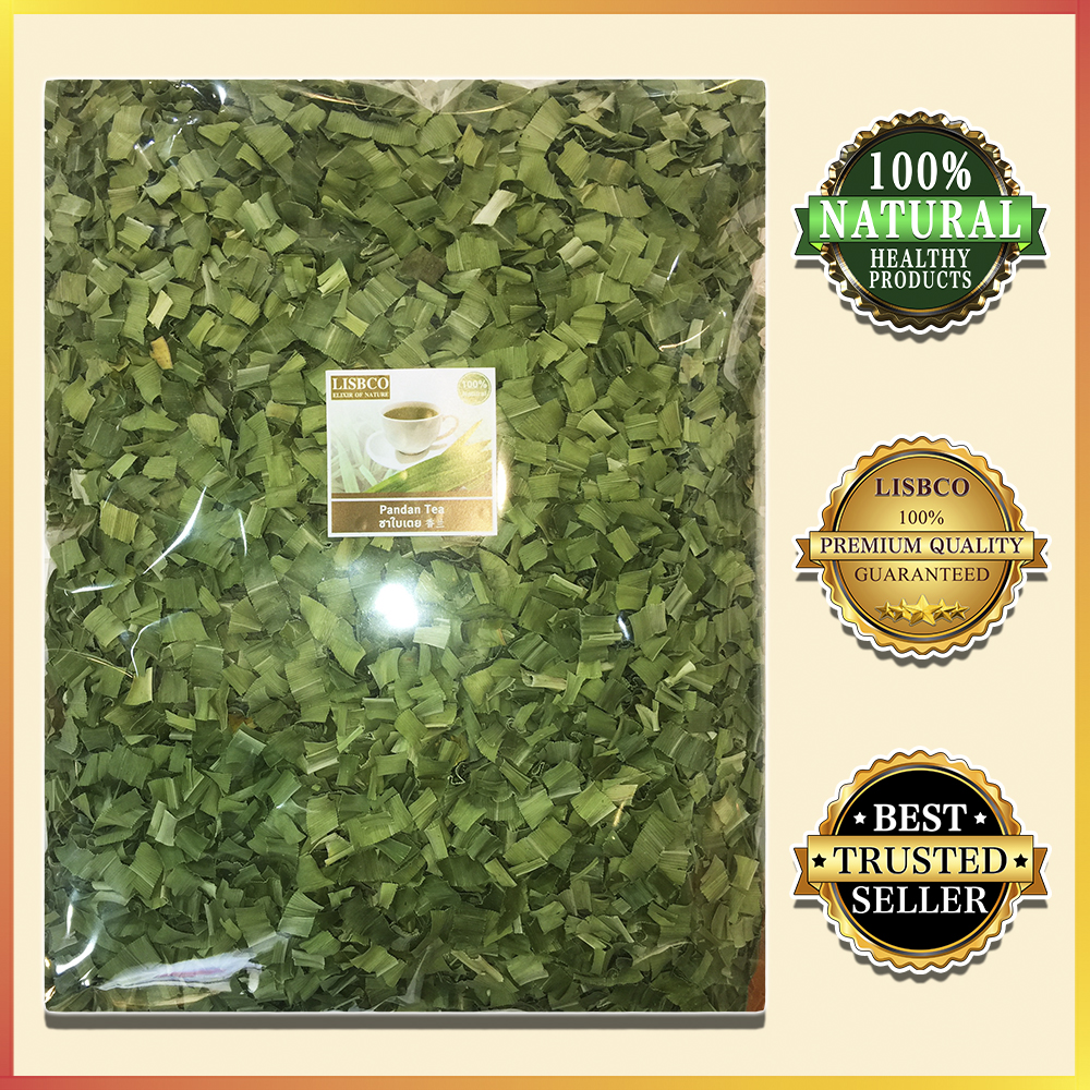 ชาใบเตย 250 กรัม Pandan Herbal Tea 250 Grams Organic Premium Quality Grade A+++ Natural Products