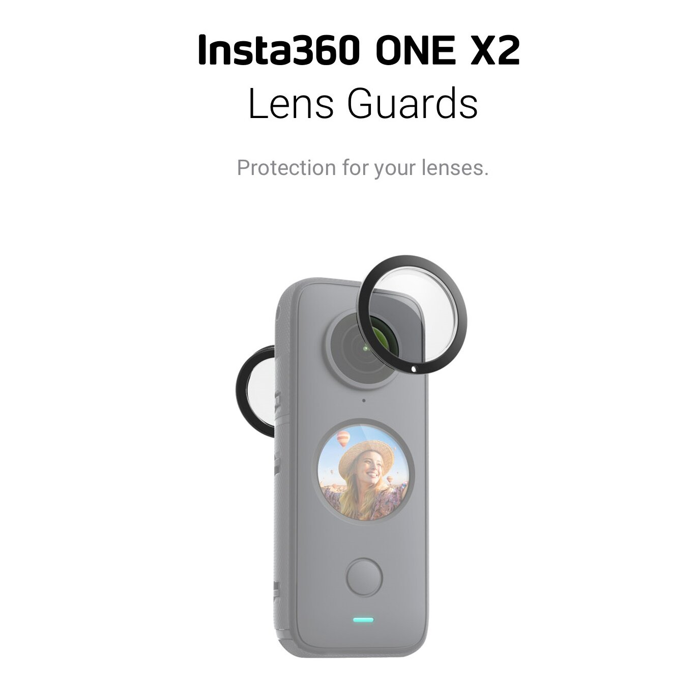 Original Insta360 ONE X2 Sticky Lens Guards กรอบใสป้องกันหน้าเลนส์ สำหรับกล้อง Insta360 ONE X2 ของแท้!!!