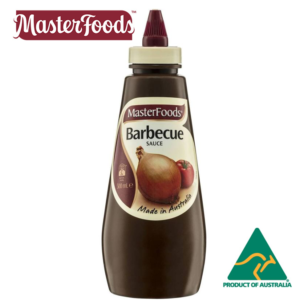 Masterfoods Barbecue Sauce 500ml มาสเตอร์ฟูด ซอสบาร์บีคิว 500มล
