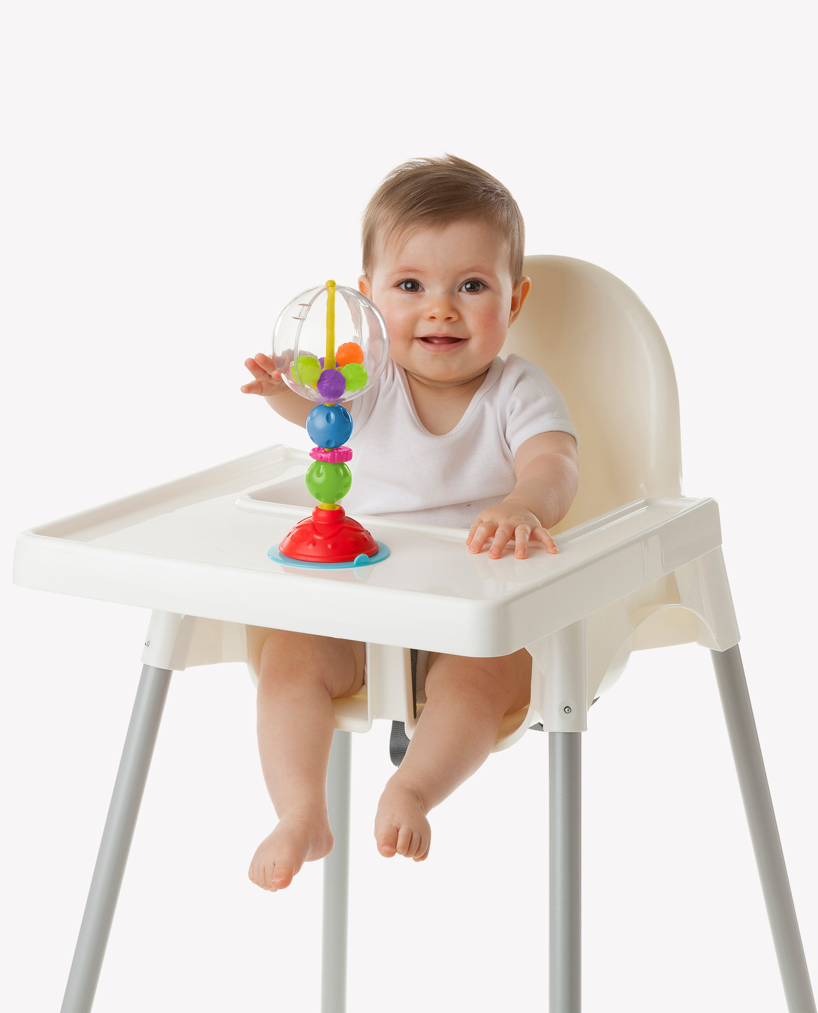 Playgro ของเล่นเขย่าเสริมพัฒนาการ Ball Bopper High Chair Toy
