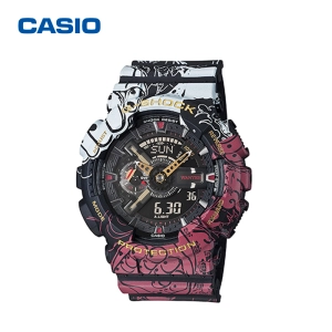 สินค้า CASIO G-SHOCK นาฬิกาข้อมือผู้ชาย รุ่นGA-110JOP-1A4PR รูปแบบ ONE PIECE หน้าปัด 40mm พร้อมกล่อง