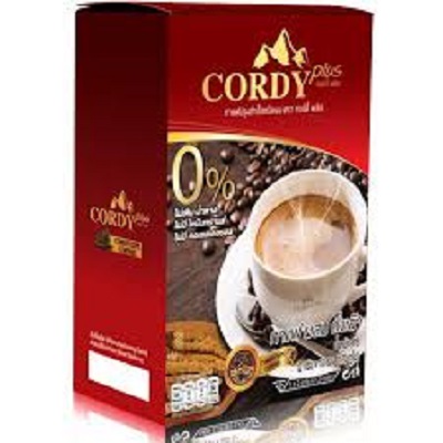 กาแฟ Cordy plus คอร์ดี้ พลัส ผสมถั่งเช่า 10 ซอง