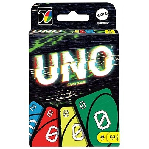 ของเล่น เกม บอร์ดเกม อูโน่ แมทเทล ของแท้ Mattel UNO Icon Series 2000s Matching Card Game